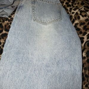 EARTHBOUND Light Blue Denim with Pink Tag